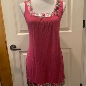 Express Pink Sparkly Dress